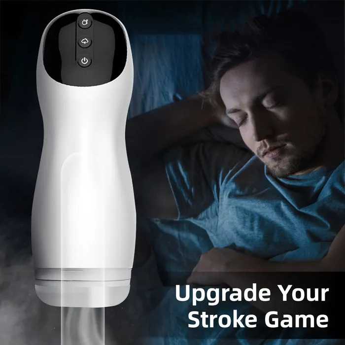 Male Sex Toys KERERO AutoBJ Suction Male Masturbator with Vibration Heating