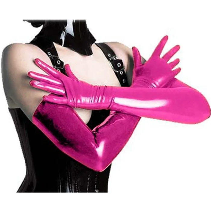 Male Sex Toys ShhhOb Latex gloves arm length gloves for women one size