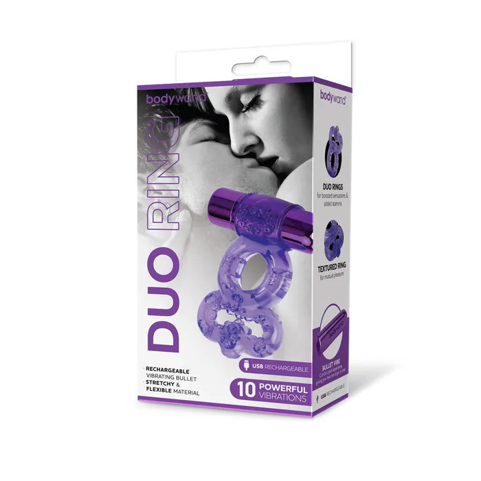Male Sex Toys ShhhWndsr Bodywand Rechargeable Duo Ring Male Sex Toys ShhhWndsr Bodywand Rechargeable Duo Ring