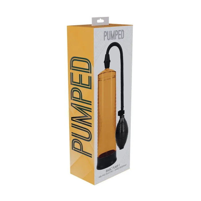 Male Sex Toys ShhhWndsr PUMPED Basic Pump 1 Orange Penis Pump Male Sex Toys ShhhWndsr PUMPED Basic Pump 1 Orange Penis Pump