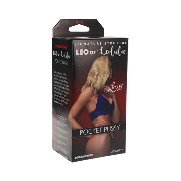 Male Sex Toys Signature Strokers Leo Of Leolulu Ultraskyn Pocket Pussy Vanilla Fairvillacom
