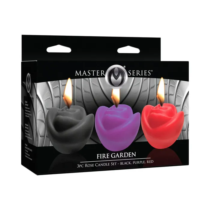 Master Series Fire Garden 3Piece Rose Candle Set BlackPurpleRed XR LLC Anal Master Series Fire Garden 3Piece Rose Candle Set BlackPurpleRed XR LLC Anal