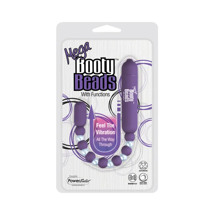 Mega Booty Beads 7 Functions Purple Fairvillacom Anal
