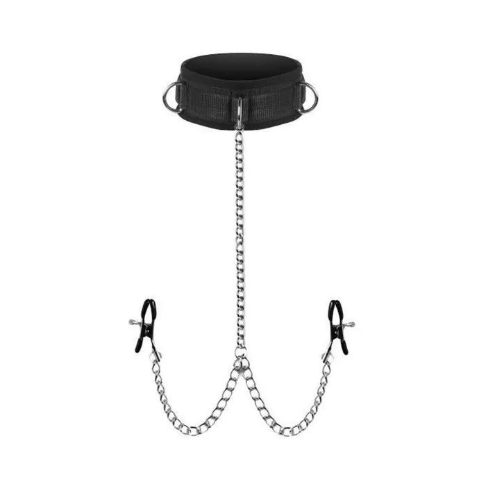Nipple Clitoral Toys Fairvillacom Submission Collar Nipple Clamp Union