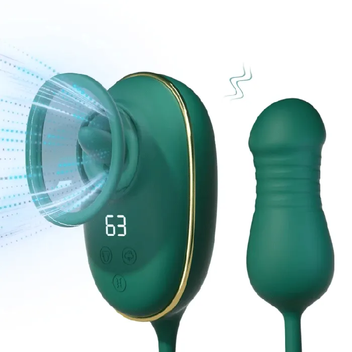 OpulaLuxe Clit Sucking Toy Vibrator with Vibrating Licking Tongue Thrusting Vibrator KERERO Female Sex Toys OpulaLuxe Clit Sucking Toy Vibrator with Vibrating Licking Tongue Thrusting Vibrator KERERO Female Sex Toys