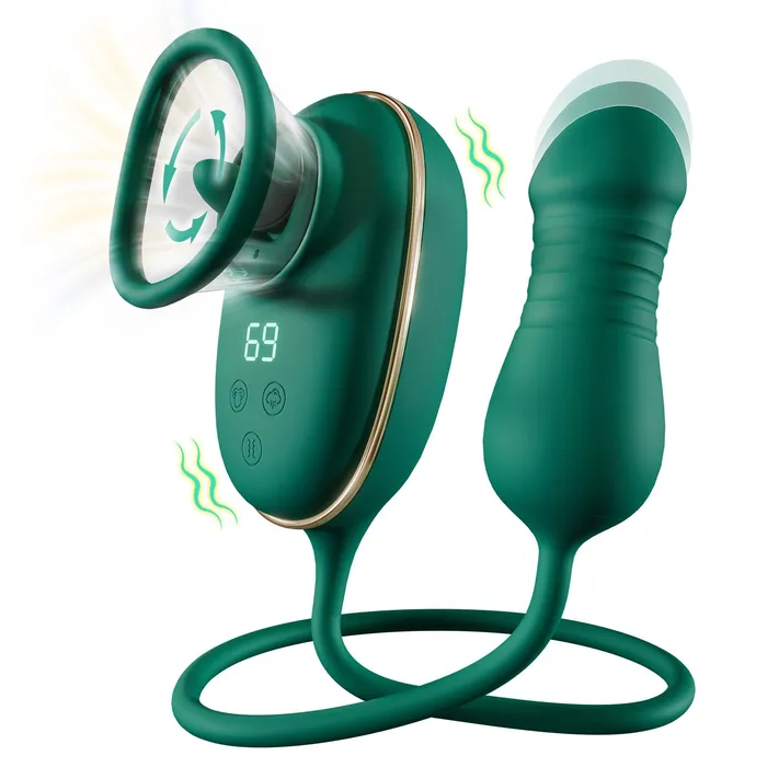 OpulaLuxe Clit Sucking Toy Vibrator with Vibrating Licking Tongue Thrusting Vibrator KERERO Female Sex Toys OpulaLuxe Clit Sucking Toy Vibrator with Vibrating Licking Tongue Thrusting Vibrator KERERO Female Sex Toys