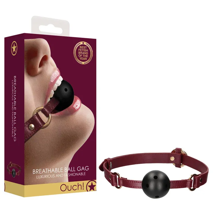 OUCH Halo Breathable Ball Gag ShhhWndsr Couples