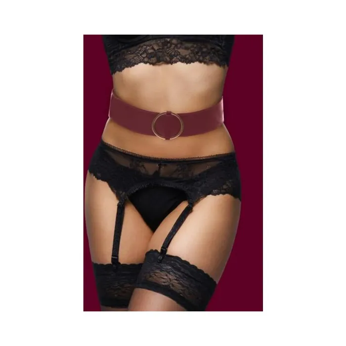 Ouch Halo Waist Belt Sm Burgundy Fairvillacom Couples