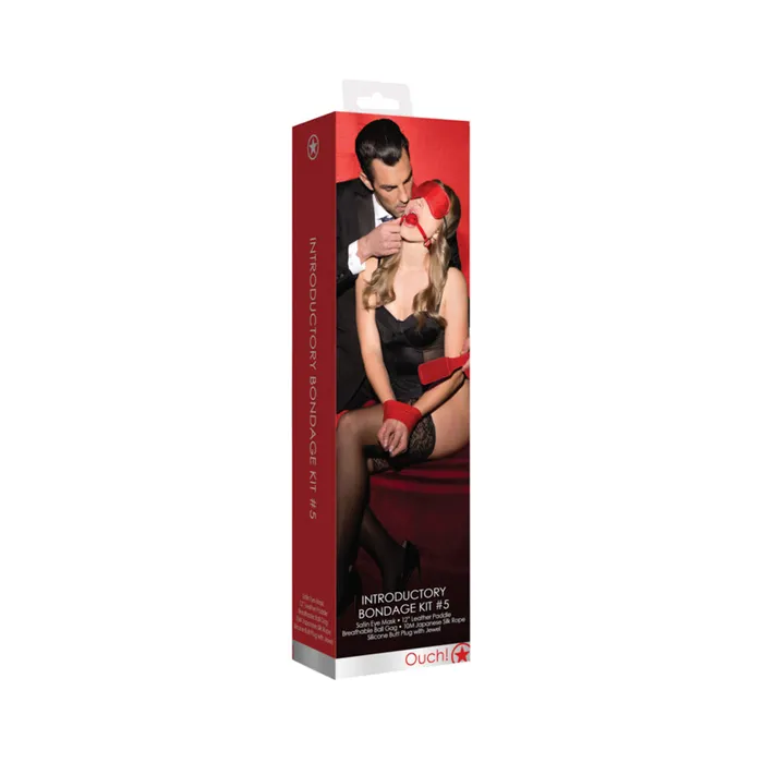 Ouch Introductory Bondage Kit 5 Red Fairvillacom Couples