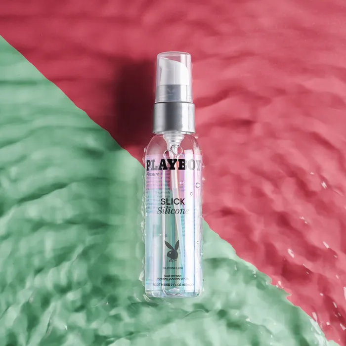 Playboy Pleasure SLICK SILICONE Lube 60 ml ShhhWndsr Female Sex Toys Playboy Pleasure SLICK SILICONE Lube 60 ml ShhhWndsr Female Sex Toys