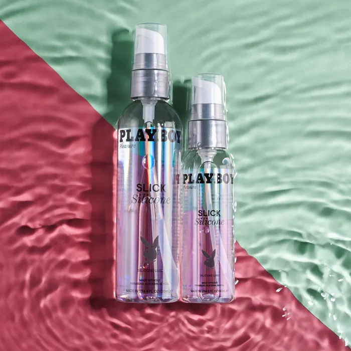 Playboy Pleasure SLICK SILICONE Lube 60 ml ShhhWndsr Female Sex Toys Playboy Pleasure SLICK SILICONE Lube 60 ml ShhhWndsr Female Sex Toys
