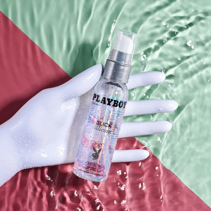 Playboy Pleasure SLICK SILICONE Lube 60 ml ShhhWndsr Female Sex Toys Playboy Pleasure SLICK SILICONE Lube 60 ml ShhhWndsr Female Sex Toys
