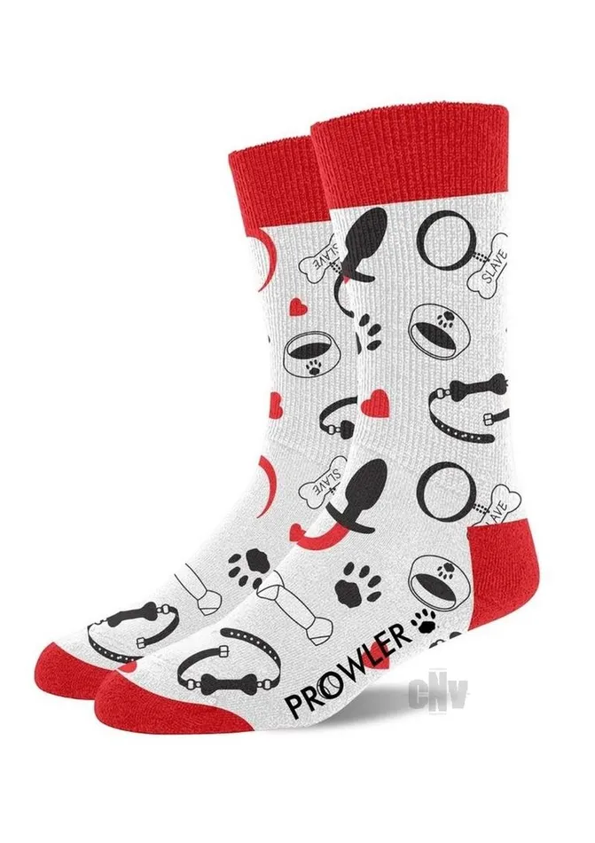 Prowler Puppie Socks Whtblk Fairvillacom Vibrators