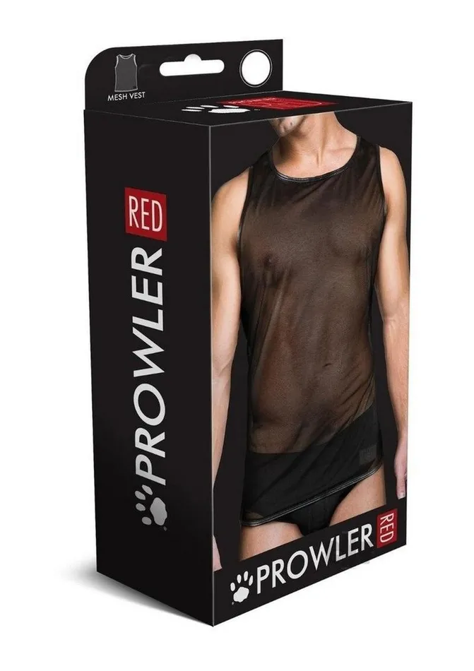 Prowler Red Mesh Vest Blk Lg Fairvillacom Vibrators