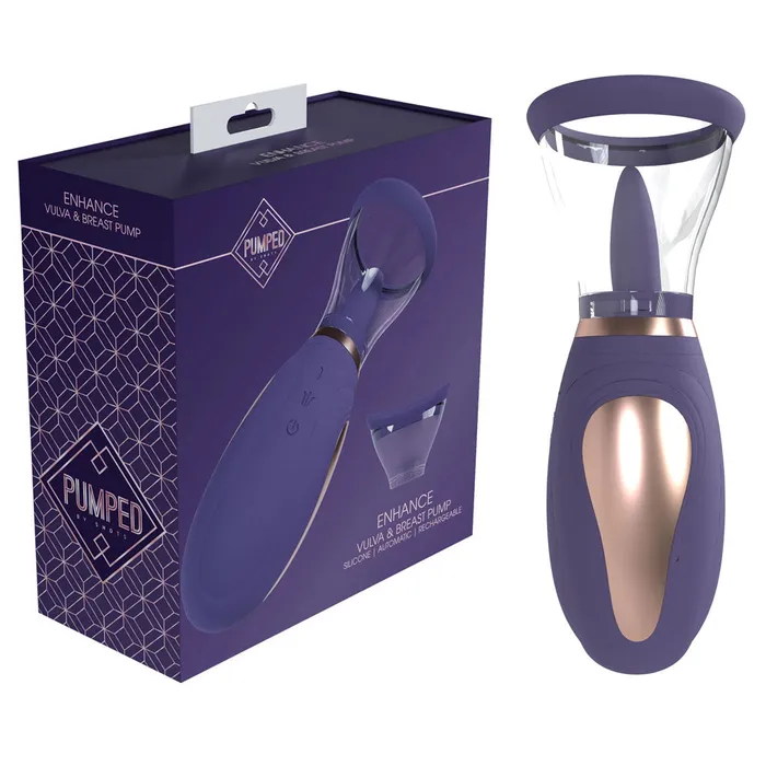 PUMPED Enhance Auto Vulva Brest Pump USB Rechargeable Ladies Pump ShhhWndsr Female Sex Toys PUMPED Enhance Auto Vulva Brest Pump USB Rechargeable Ladies Pump ShhhWndsr Female Sex Toys