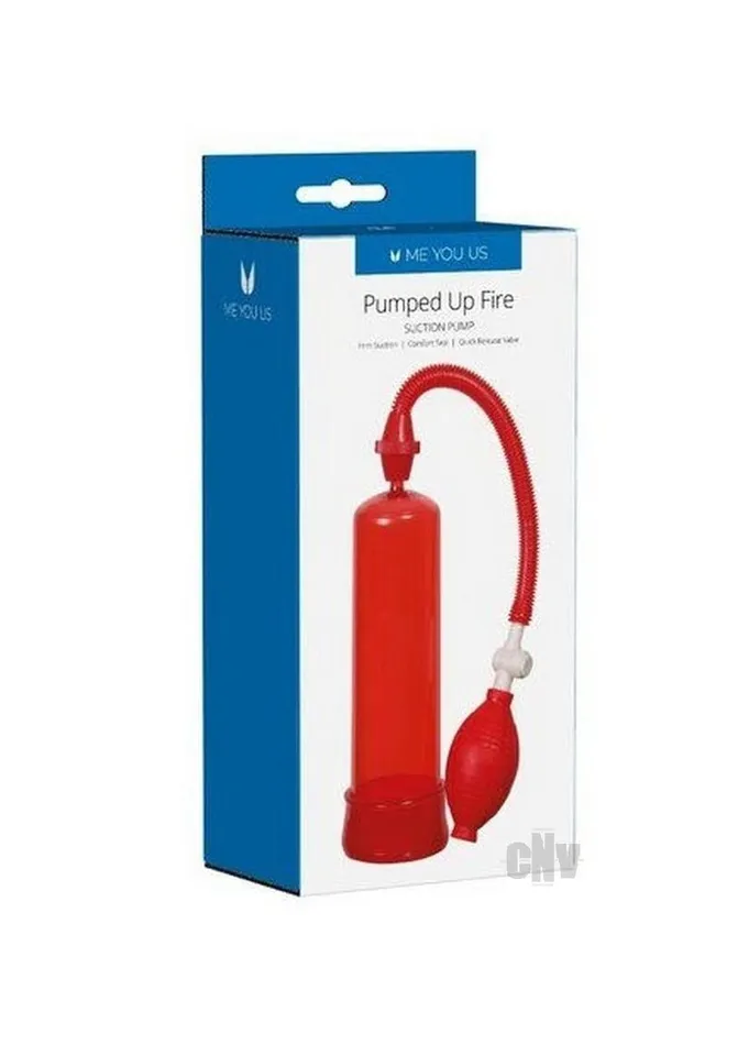 Pumped Up Fire Penis Pump Linx Fairvillacom Male Sex Toys