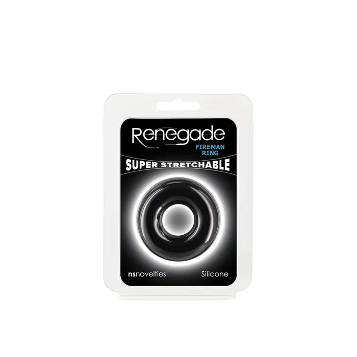 Renegade Fireman Medium Cock Ring Black ShhhWndsr Male Sex Toys Renegade Fireman Medium Cock Ring Black ShhhWndsr Male Sex Toys