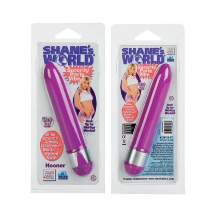 Shanes World Sorority Party Vibe Nooner Purple Fairvillacom Vibrators