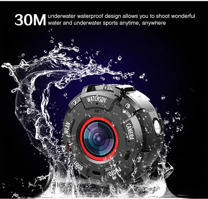 Shhhep S222 IP68 Waterproof Magnetic WiFi Action Camera Vibrators