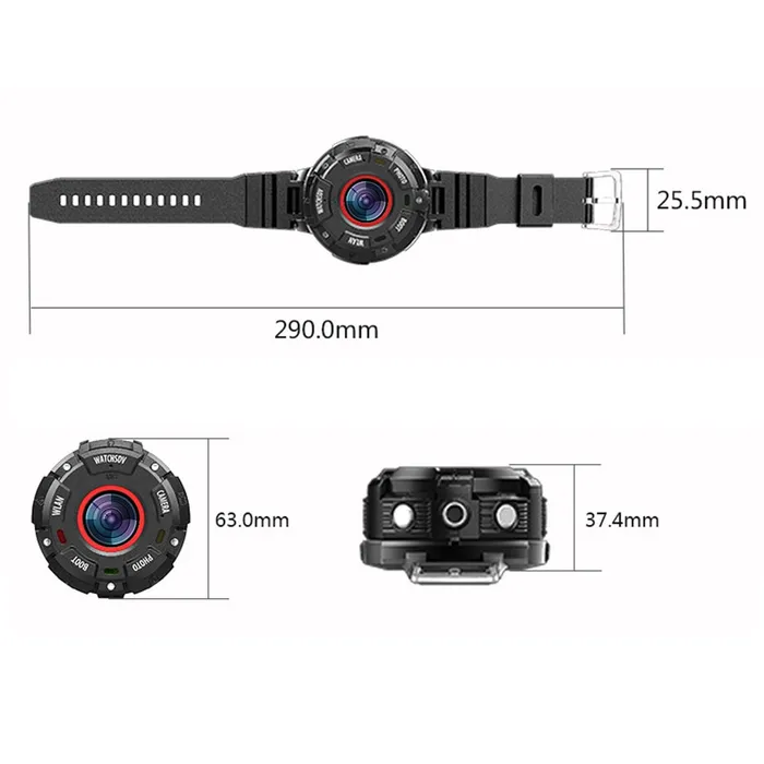 Shhhep S222 IP68 Waterproof Magnetic WiFi Action Camera Vibrators