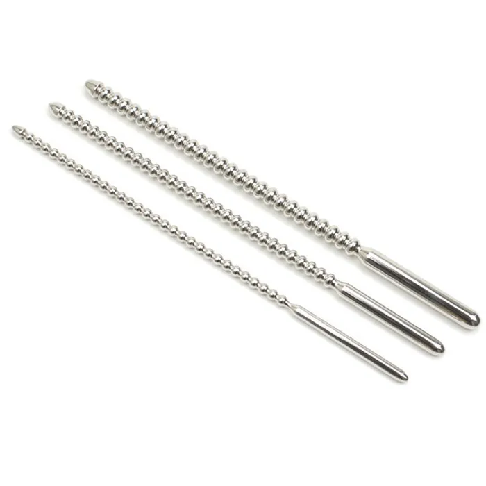 ShhhOb Stainless steel urethral sounds Straight shaft Male Sex Toys