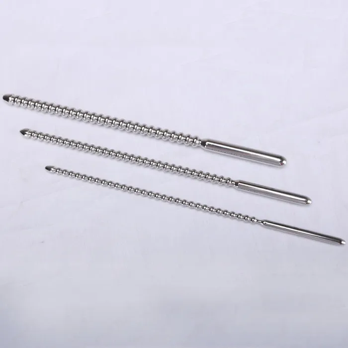 ShhhOb Stainless steel urethral sounds Straight shaft Male Sex Toys