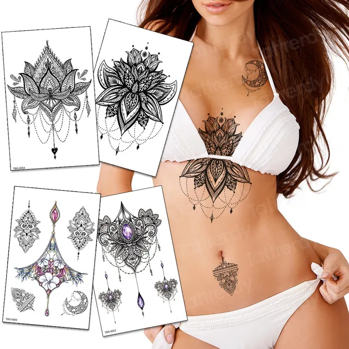 ShhhOb Temporary tattoos ALL BODY AREAS for Women 25 assorted designs Anal ShhhOb Temporary tattoos ALL BODY AREAS for Women 25 assorted designs Anal