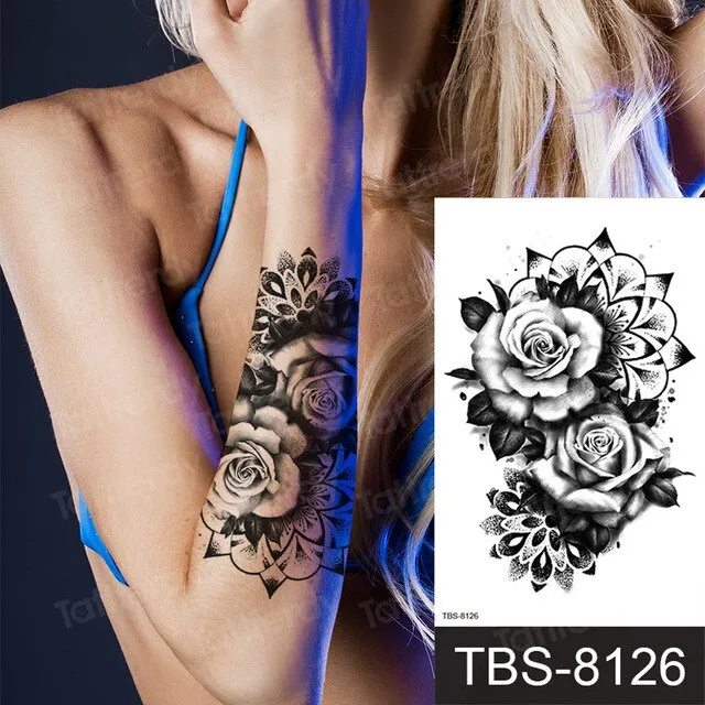 ShhhOb Temporary tattoos ALL BODY AREAS for Women 25 assorted designs Anal