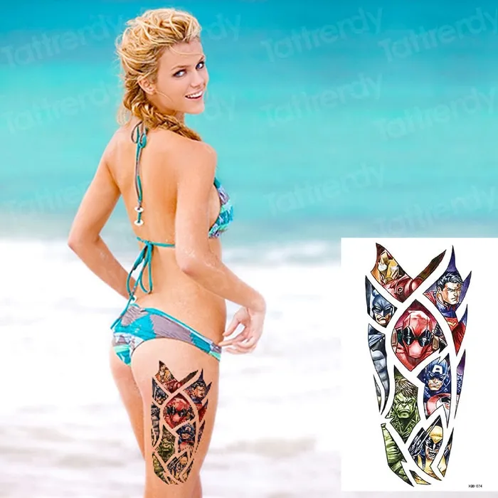 ShhhOb Temporary tattoos Women or Men LARGE assorted selection No 1 Female Sex Toys