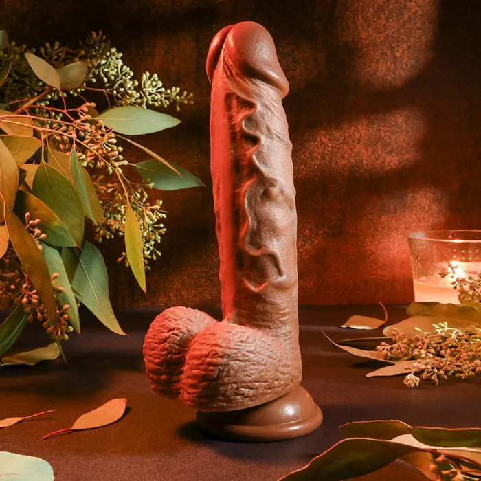 ShhhWndsr Dildos Evolved REALISTIC DILDO 8 DARK 21 cm Dong ShhhWndsr Dildos Evolved REALISTIC DILDO 8 DARK 21 cm Dong