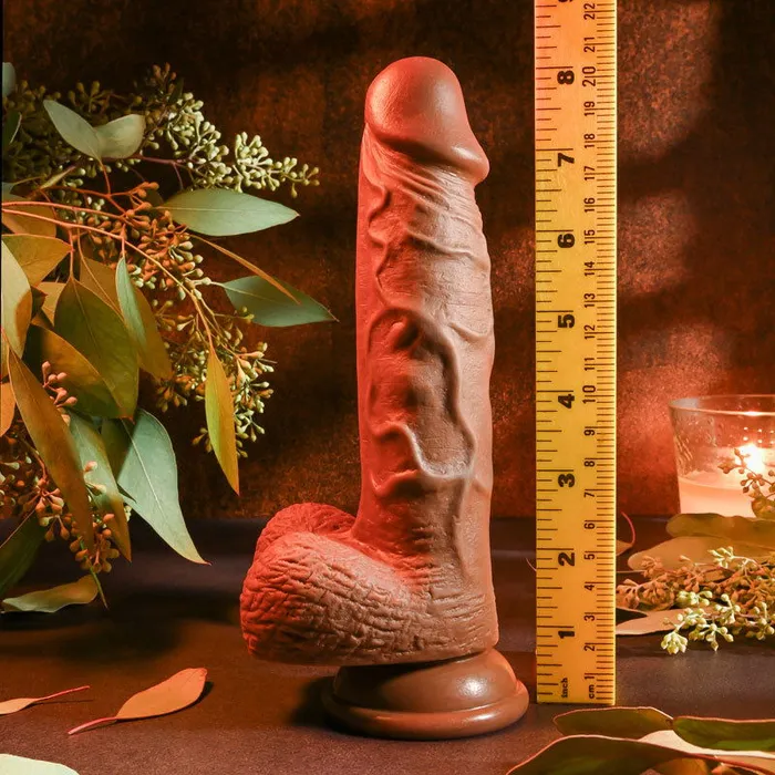 ShhhWndsr Dildos Evolved REALISTIC DILDO 8 DARK 21 cm Dong ShhhWndsr Dildos Evolved REALISTIC DILDO 8 DARK 21 cm Dong