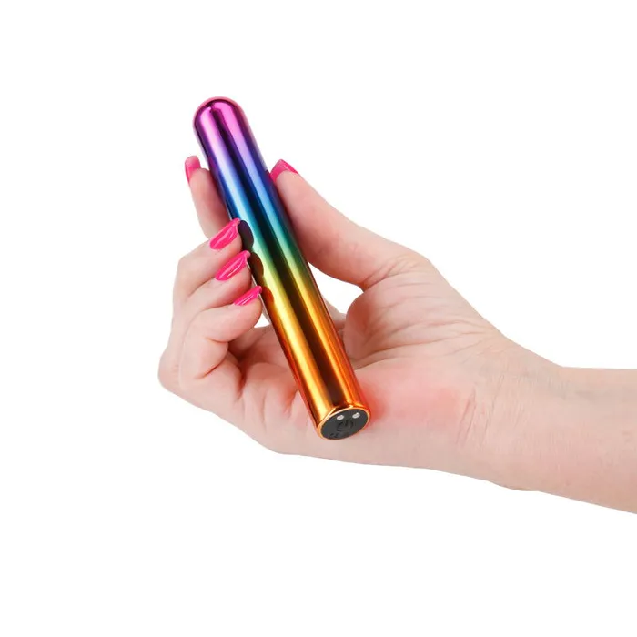 ShhhWndsr Female Sex Toys Chroma Rainbow 138 cm USB Rechargeable Slimline Vibrator LARGE ShhhWndsr Female Sex Toys Chroma Rainbow 138 cm USB Rechargeable Slimline Vibrator LARGE