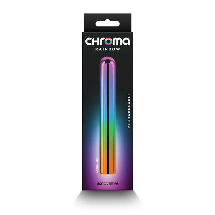 ShhhWndsr Female Sex Toys Chroma Rainbow 138 cm USB Rechargeable Slimline Vibrator LARGE ShhhWndsr Female Sex Toys Chroma Rainbow 138 cm USB Rechargeable Slimline Vibrator LARGE