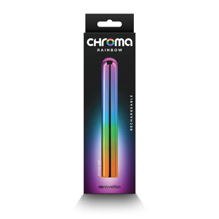 ShhhWndsr Female Sex Toys Chroma Rainbow 138 cm USB Rechargeable Slimline Vibrator LARGE ShhhWndsr Female Sex Toys Chroma Rainbow 138 cm USB Rechargeable Slimline Vibrator LARGE