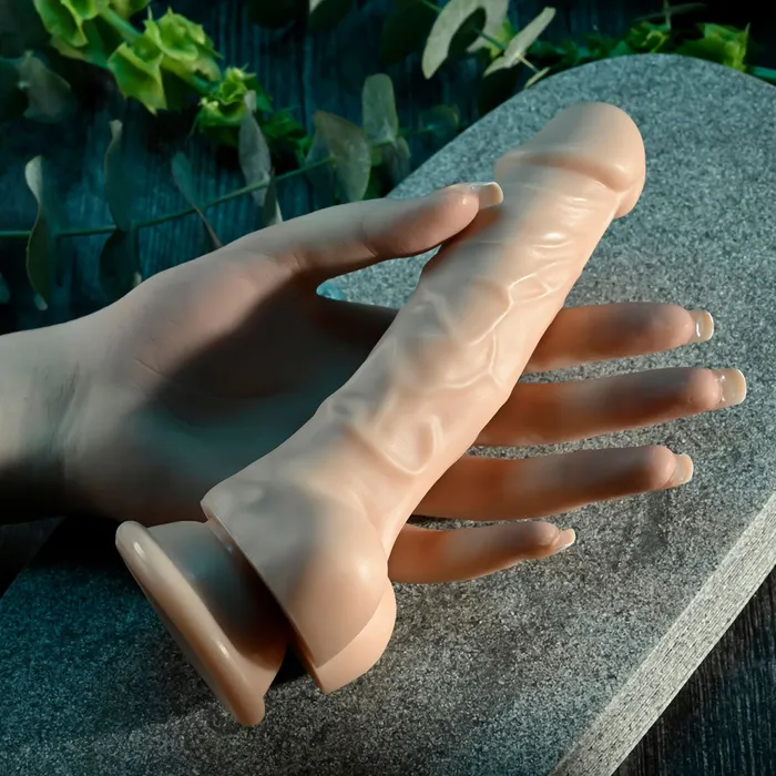 ShhhWndsr Female Sex Toys Selopa 6 DILDO with Suction Cup base Light
