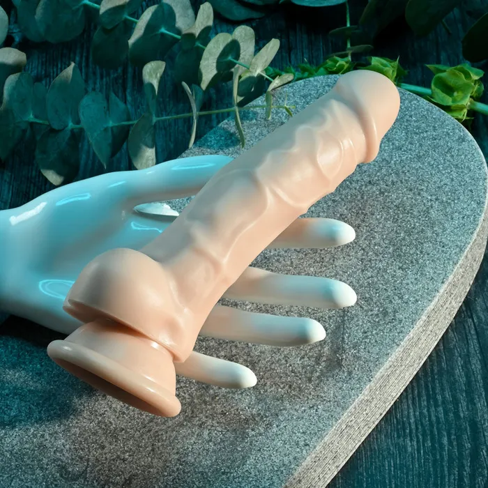 ShhhWndsr Female Sex Toys Selopa 6 DILDO with Suction Cup base Light