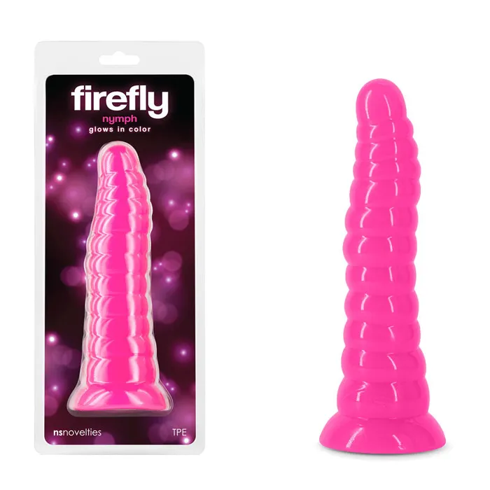 ShhhWndsr Firefly Nymph 188cm Glow in Dark Dildo Pink Dildos
