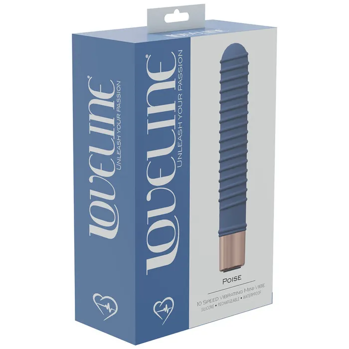 ShhhWndsr LOVELINE Poise Mini Vibe Blue Vibrators