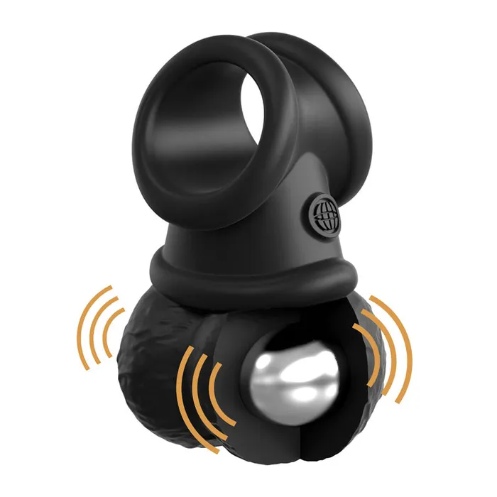 ShhhWndsr Male Sex Toys King Cock Elite The Crown Jewels Vibrating Silicone Balls USB Rechargeable Vibrating Cock Ring ShhhWndsr Male Sex Toys King Cock Elite The Crown Jewels Vibrating Silicone Balls USB Rechargeable Vibrating Cock Ring