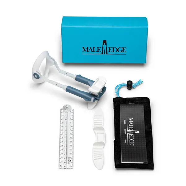 ShhhWndsr Male Sex Toys MaleEdge Penis Traction Enlarger Kit in Case Basic edition