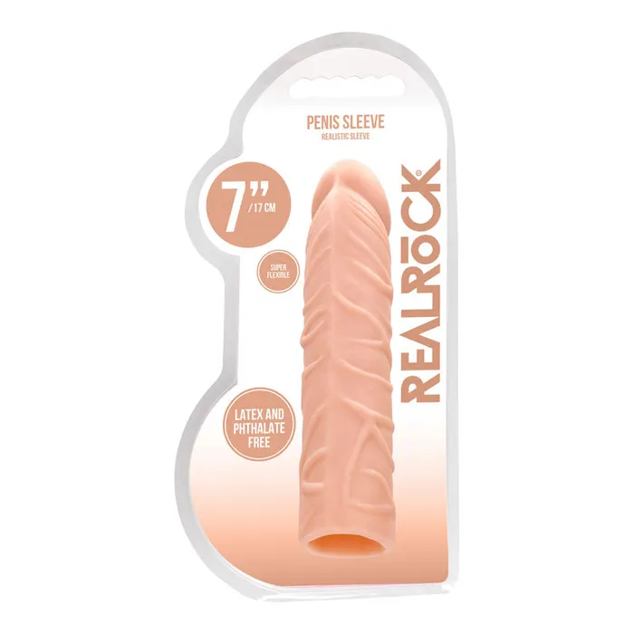 ShhhWndsr Male Sex Toys REALROCK 7 Penis Extender Flesh ShhhWndsr Male Sex Toys REALROCK 7 Penis Extender Flesh