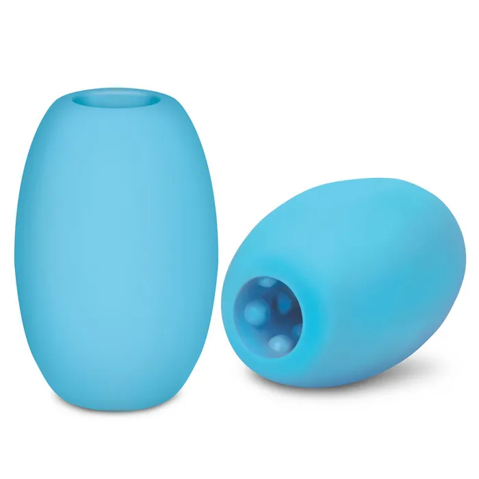 ShhhWndsr Male Sex Toys Zolo Mini Bubble Stroker Blue ShhhWndsr Male Sex Toys Zolo Mini Bubble Stroker Blue