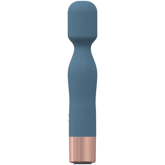 ShhhWndsr Vibrators LOVELINE Glamour mini Wand Blue