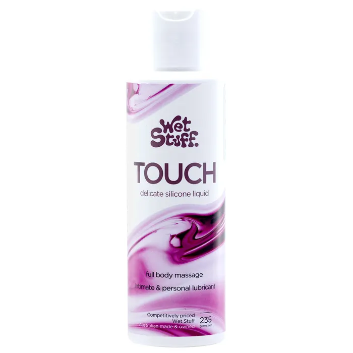 ShhhWndsr Wet Stuff TOUCH All Purpose Silicone Lubricant 235 gram Bottle Vibrators ShhhWndsr Wet Stuff TOUCH All Purpose Silicone Lubricant 235 gram Bottle Vibrators