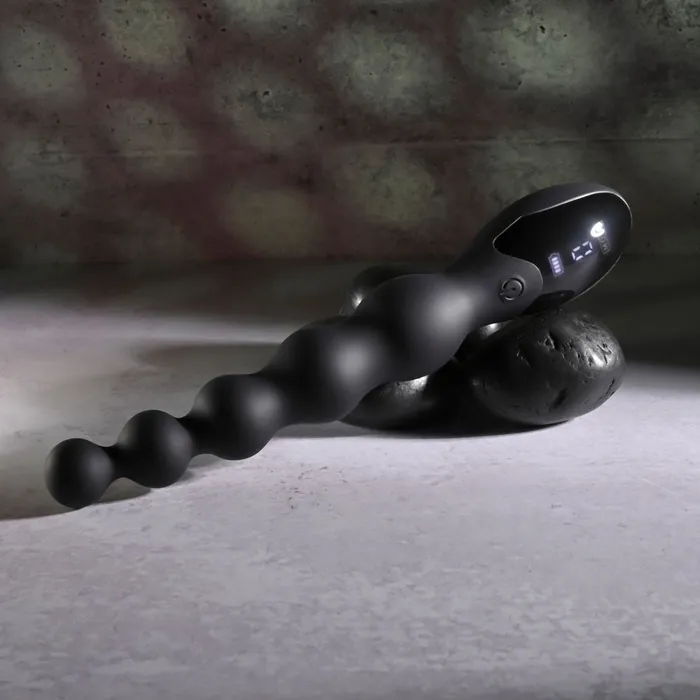 ShhhWndsr Zero Tolerance BACKDOOR BATON 24 cm USB Rechargeable Vibrating Anal Beads Male Sex Toys ShhhWndsr Zero Tolerance BACKDOOR BATON 24 cm USB Rechargeable Vibrating Anal Beads Male Sex Toys