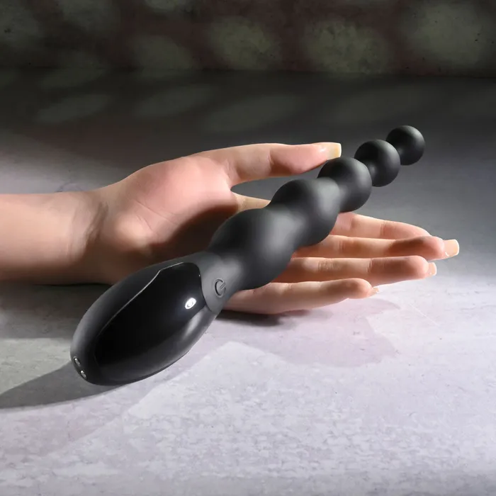 ShhhWndsr Zero Tolerance BACKDOOR BATON 24 cm USB Rechargeable Vibrating Anal Beads Male Sex Toys ShhhWndsr Zero Tolerance BACKDOOR BATON 24 cm USB Rechargeable Vibrating Anal Beads Male Sex Toys