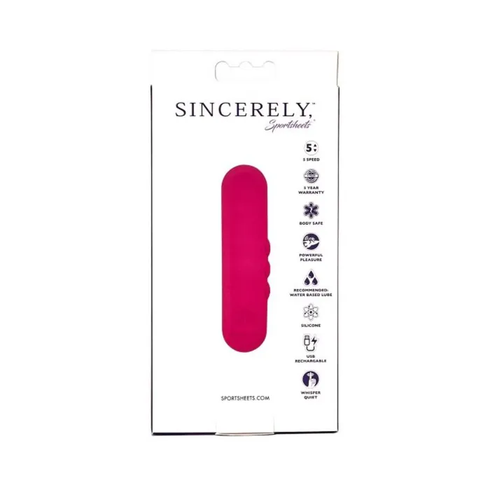 Sincerely Unite Vibe Mini Vibrator Fairvillacom Female Sex Toys