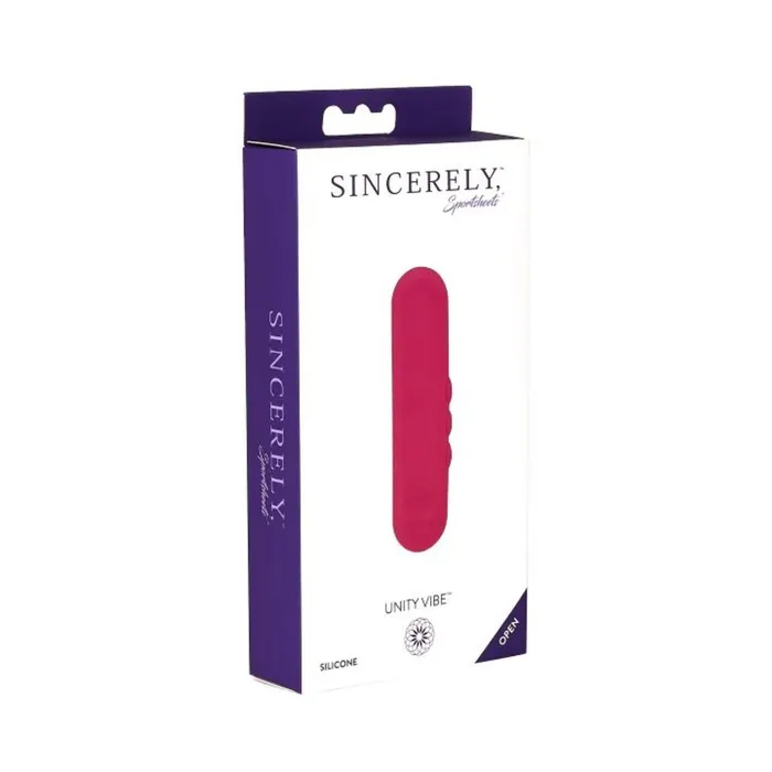 Sincerely Unite Vibe Mini Vibrator Fairvillacom Female Sex Toys