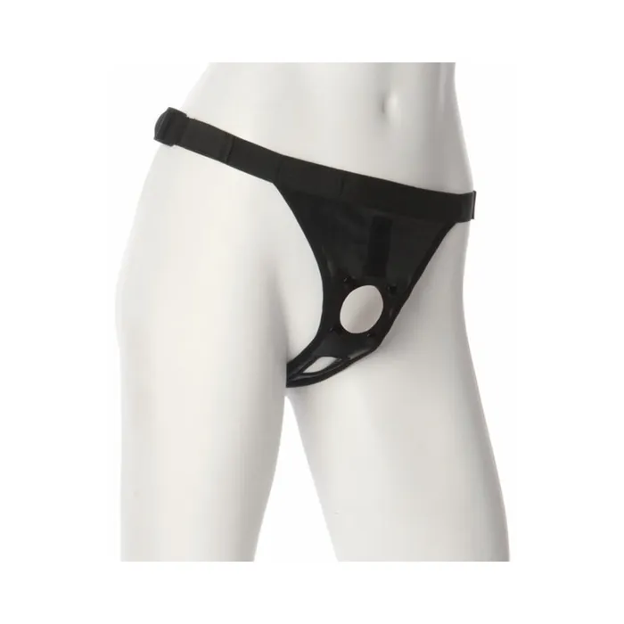 VacULock Ultra Harness 2 with Snaps Black Fairvillacom Female Sex Toys