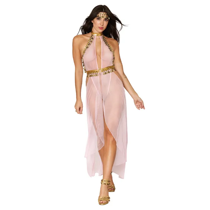Vibrators DG Snake Charmer Costume TeddySet Pnk OS Fairvillacom
